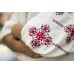 Embroidered blouse "City Flower" 